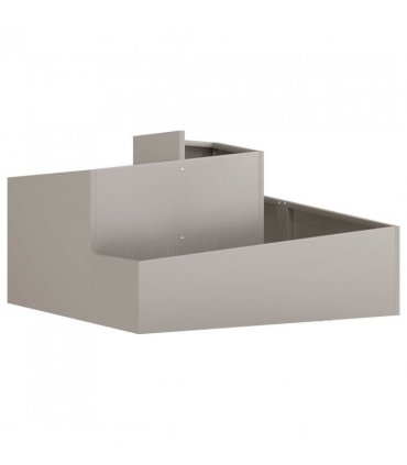 vidaXL Garden Planter Brown 80 x 80 x 50 cm Weathering Steel
