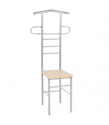 vidaXL Gentleman's Valet Chairs 2 pcs Metal