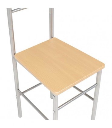 vidaXL Gentleman's Valet Chairs 2 pcs Metal