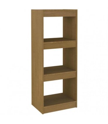 vidaXL Book Cabinet/Room Divider Honey Brown 40x30x103.5 cm Pinewood