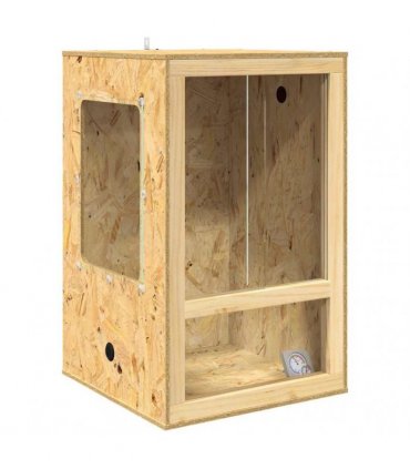 vidaXL Terrarium Brown 50 x 50 x 80 cm OSB