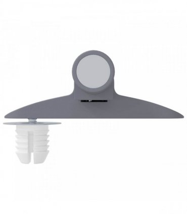vidaXL Soft Close Damper 1161 pcs Grey 125 x 47 x 15 mm PP