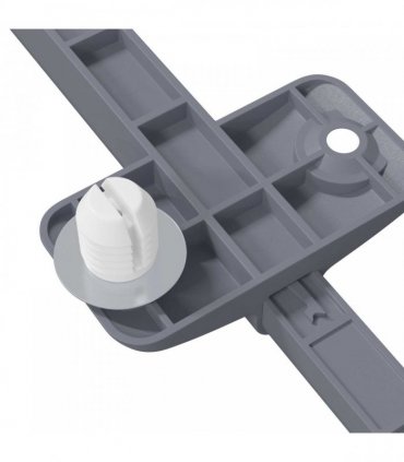 vidaXL Soft Close Damper 1161 pcs Grey 125 x 47 x 15 mm PP