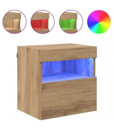 vidaXL TV Wall Cabinet Artisan Oak 40 x 30 x 40 cm Engineered Wood