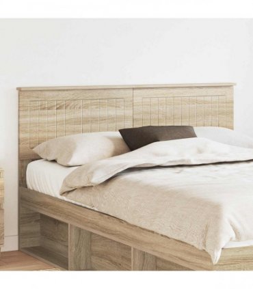vidaXL Headboard Sonoma Oak Engineered wood