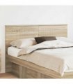 vidaXL Headboard Sonoma Oak Engineered wood