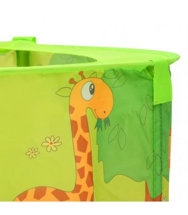 vidaXL Ball Pool with 50 Balls for Kids 75x75x32 cm