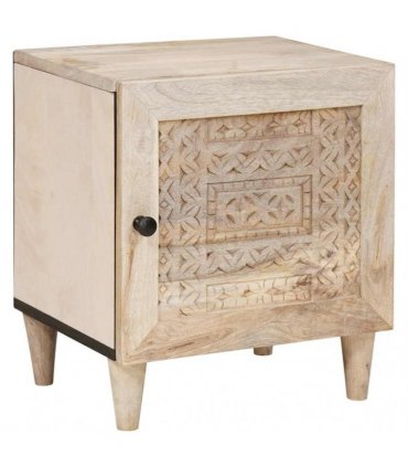 vidaXL Bedside Cabinet 2 pcs White 80 x 50 x 40 cm Engineered Wood