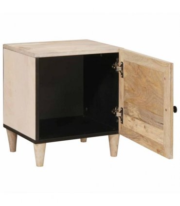 vidaXL Bedside Cabinet 2 pcs White 80 x 50 x 40 cm Engineered Wood