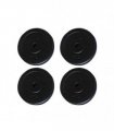vidaXL Weight Plates 4 pcs 20 kg
