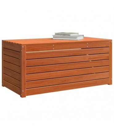 vidaXL Storage Box Wax Brown 101 x 50.5 x 46.5 cm Engineered wood
