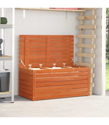 vidaXL Storage Box Wax Brown 101 x 50.5 x 46.5 cm Engineered wood