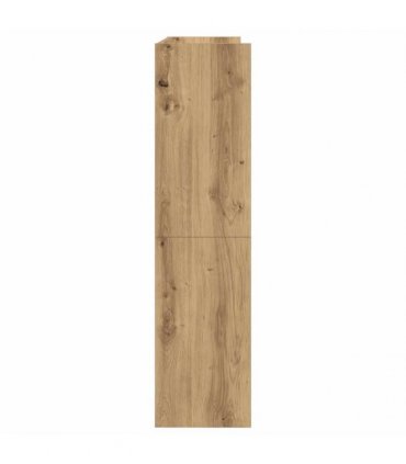 vidaXL Shoe Rack Artisan Oak 80x25x100 cm Engineered Wood