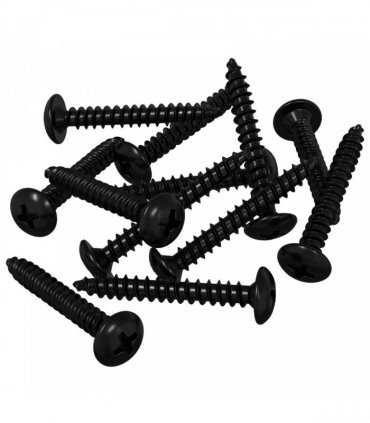 vidaXL Tapping Nail 8219 pcs Black Steel