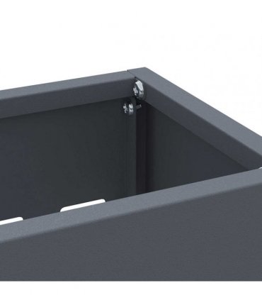 vidaXL Rain Umbrella Stand Anthracite 28 x 12 x 41 cm Steel