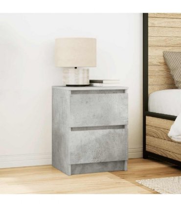 vidaXL TV Cabinet Concrete Grey 40x35x54 cm Engineered Wood