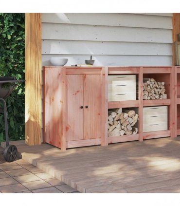 vidaXL Kitchen Door MEPPEL Brown 50 x 9 x 82 cm Solid Douglas Fir wood