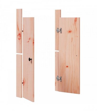 vidaXL Kitchen Door MEPPEL Brown 50 x 9 x 82 cm Solid Douglas Fir wood