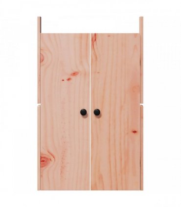 vidaXL Kitchen Door MEPPEL Brown 50 x 9 x 82 cm Solid Douglas Fir wood