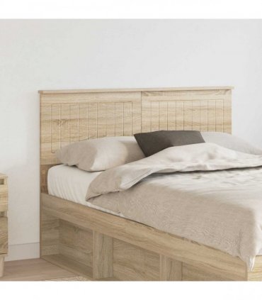 vidaXL Headboard Sonoma Oak Engineered wood