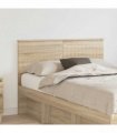 vidaXL Headboard Sonoma Oak Engineered wood