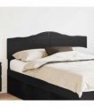 vidaXL Headboard Black Oak Engineered wood