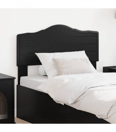 vidaXL Headboard Black Oak Engineered wood