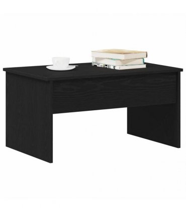 vidaXL Coffee Table Black Oak 80 x 50.5 x 41.5 cm Engineered Wood