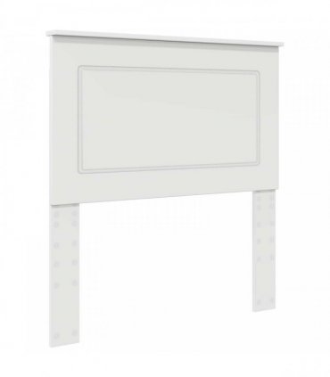 vidaXL Headboard White 100 cm Engineered Wood