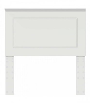 vidaXL Headboard White 100 cm Engineered Wood