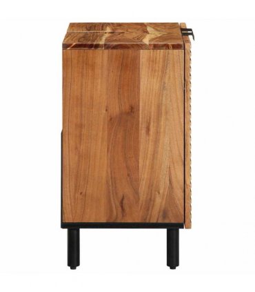 vidaXL Bathroom Sink Cabinet Solid Acacia Wood 62 x 33 x 58 cm
