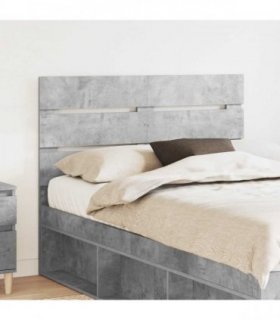 vidaXL Headboard Concrete Grey Engineered Wood