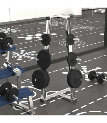 vidaXL Weight Plate 20 kg Cast Iron