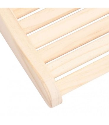 vidaXL Sauna Headrest Solid Wood Pine
