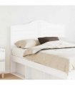 vidaXL Headboard White Engineered wood