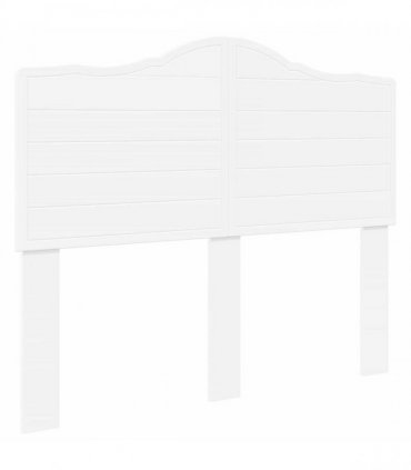 vidaXL Headboard White Engineered wood