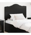 vidaXL Headboard Black Oak Engineered wood