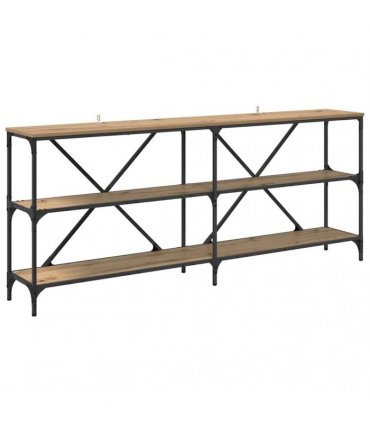 vidaXL Console Table Artisan Oak 180 x 30 x 75 cm Engineered Wood