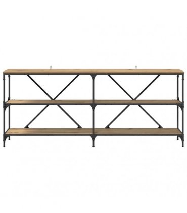 vidaXL Console Table Artisan Oak 180 x 30 x 75 cm Engineered Wood