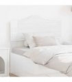 vidaXL Headboard Gloss White Engineered wood