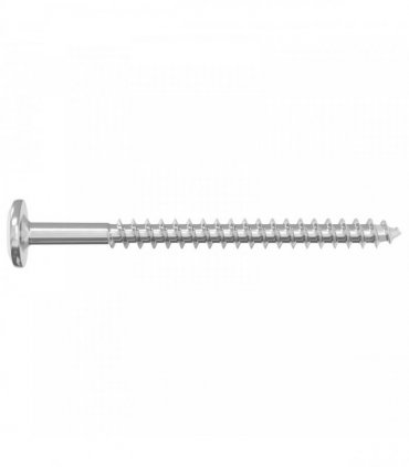 vidaXL Wood Screws 1900 pcs Silver Steel