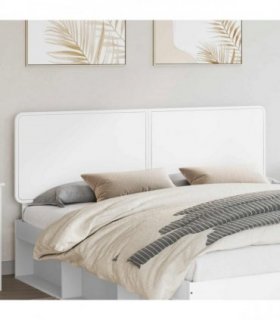 vidaXL Headboard White Engineered wood