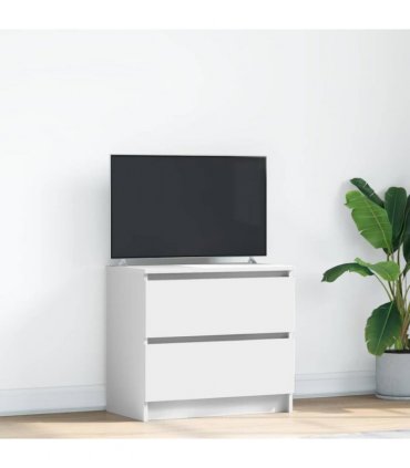 vidaXL TV Cabinet White 60x35x54 cm Engineered Wood