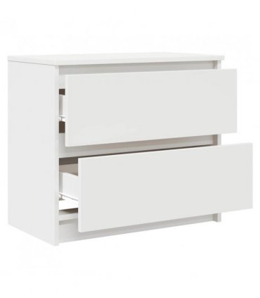 vidaXL TV Cabinet White 60x35x54 cm Engineered Wood