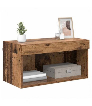 vidaXL TV Cabinet Set Old Wood 60 x 30 x 30 cm Engineered Wood