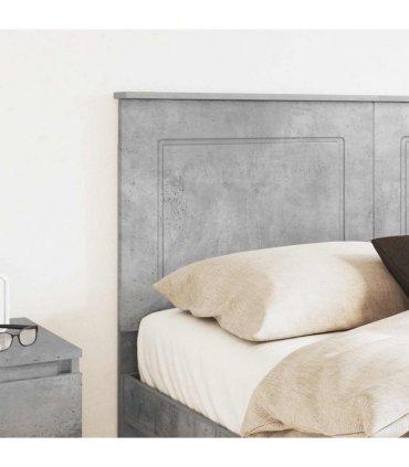 vidaXL Headboard Concrete Grey 100 cm Engineered Wood