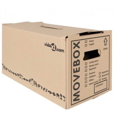 vidaXL Moving Box 20 pcs Natural 59 x 31.5 x 31.5 cm Cardboard