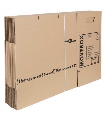 vidaXL Moving Box 20 pcs Natural 59 x 31.5 x 31.5 cm Cardboard