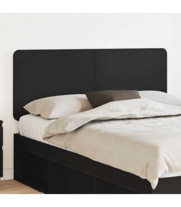 vidaXL Headboard Black Oak Engineered wood