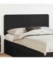 vidaXL Headboard Black Oak Engineered wood